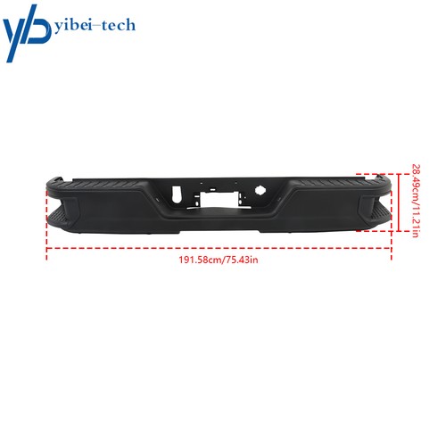 Rear Step Bumper Assembly For 2019-2023 Silverado Sierra 1500 w/o Park GM1103208 - Picture 12 of 12