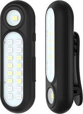Running Lights for Runners, Rechargeable Clip on Flashlight for Runners Safety L