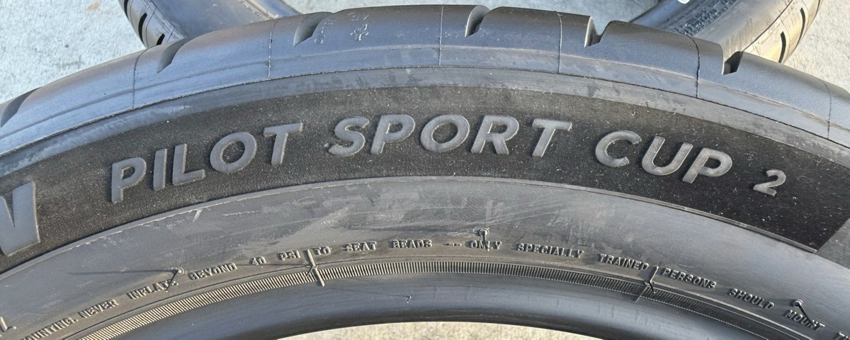 TWO BRAND NEW 225/45ZR17 (94Y) Michelin Pilot Sport Cup 2 (240