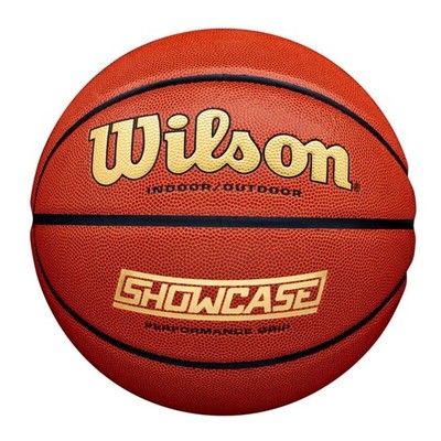Wilson Showcase Ball Indoor Outdoor Performance Grip Wettkampf Basketball