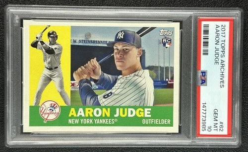 Aaron Judge 2017 Topps Aaron Judge #62 Rookie
