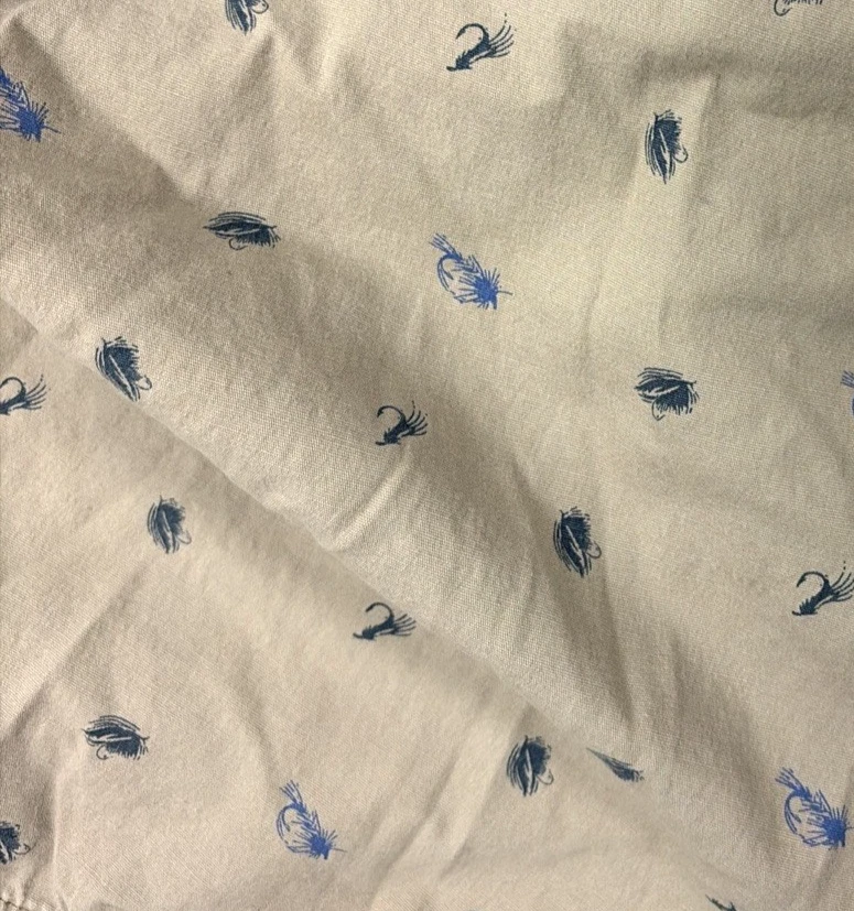 Шорты мужские Magellan Chino 32 Вт желтовато-коричневые с морским принтом 4 кармана хлопковая смесь - Изображение 3 из 4