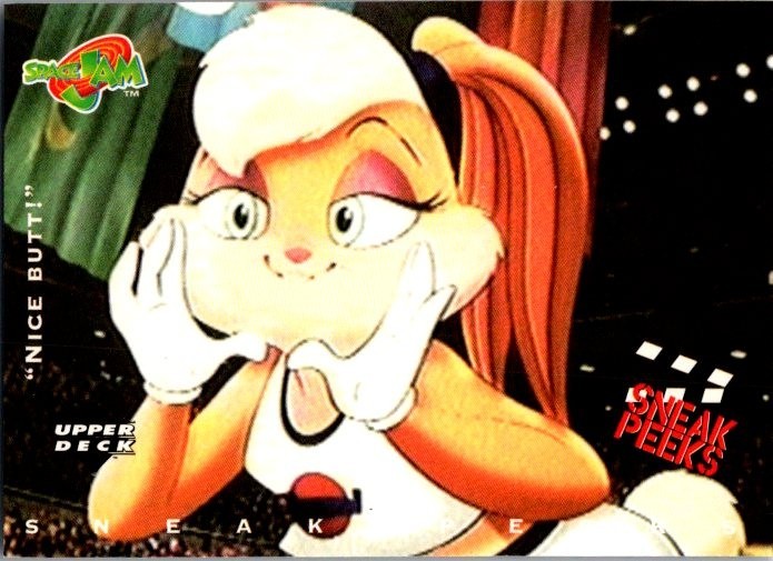 1996-97 Upper Deck Space Jam - Sneak Peak Lola Bunny "Nice Butt" #59