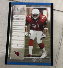 Topps 2005 Bowman Rookie Antrel Rolle Arizona Cardinals #127 Football Card. rookie card picture