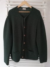 strickjacke trachtenjacke wolljacke herren gr. 58 grün