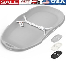 Waterproof Baby Changing Pad Soft Wipe-Clean Non-Slip Lightweight Design Grey US