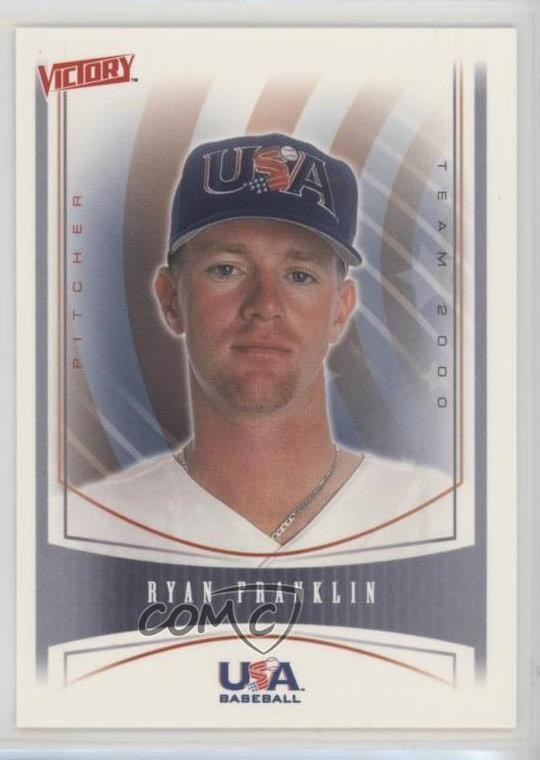 2000 Upper Deck Victory Team 2000 Ryan Franklin #453 Rookie RC 11pj