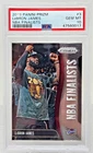 2019 Prizm NBA Finalist LeBRON JAMES Basketball Card PSA 10 GEM MINT