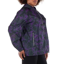 Burberry Rose Print Nylon Jacket - Image 2 of 4