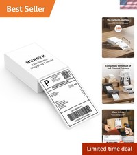 220 Count Direct Thermal Labels - 4x6 Adhesive Shipping Solution for E-commerce