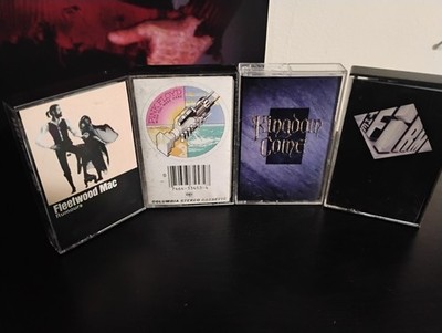 Rock Cassette Lot Of 4 Fleetwood Mac,Pink Floyd,The Firm, Kingdom Come