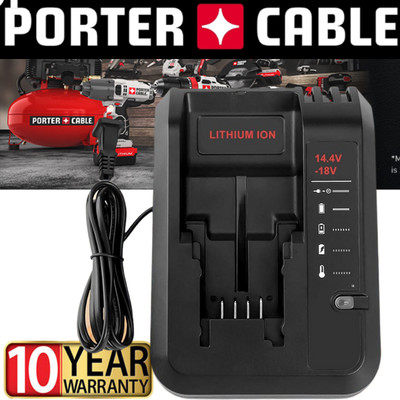 2PACK for PORTER CABLE 20V 20 Volt Lithium Battery /Charger Max PCC680L PCC685L