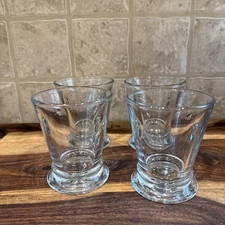 Set of 5 - La Rochere Paris Napoleon Bee Tumblers Glassware - 9 oz Glasses