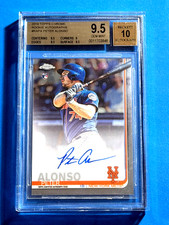 Pete Alonso 2019 Topps Chrome AUTO #RA-PA RC BGS 9.5/10 Gem Mint ORIOLES 3846