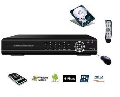 Enregistreur vidéosurveillance, JF TECH, 16 voies, Numérique
