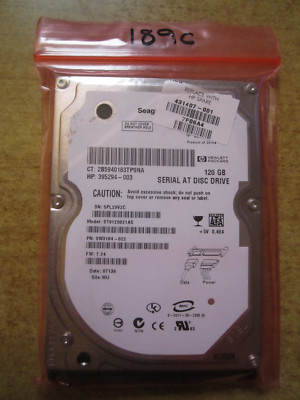 Seagate 120GB SATA 2,5'' Laptop Festplatte HDD ST9120821AS (189c)