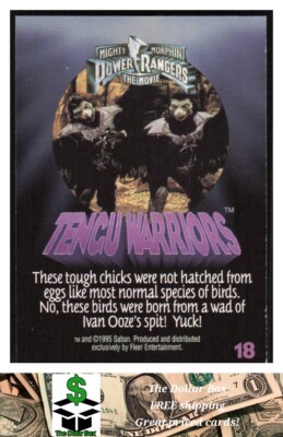 1995 Ultra Mighty Morphin Power Rangers: The Movie #18 Tengu