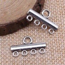 10pcs 22x13mm Porous Earring Connector For Jewelry Making EF3847