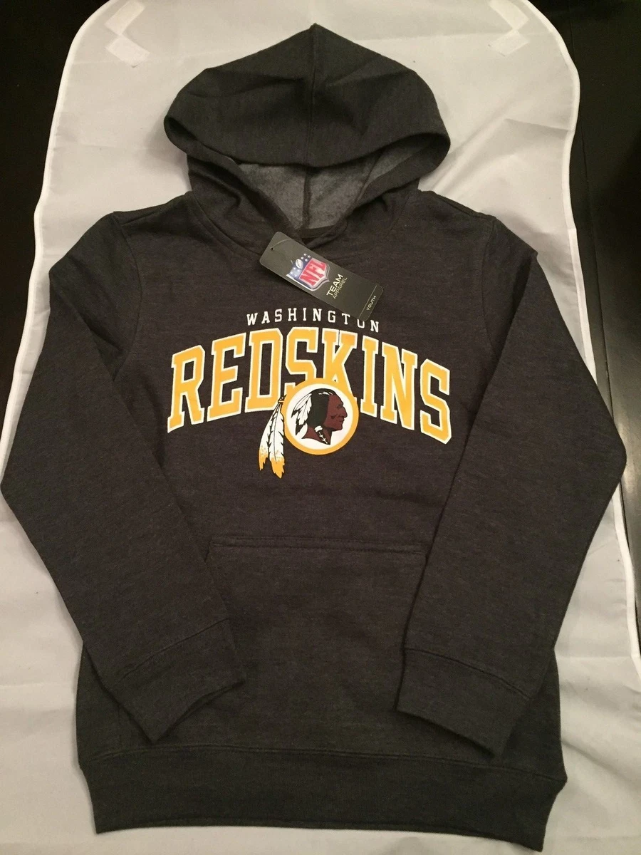 Washington Redskins NEW Youth Boys Small 8 Grey Sweatshirt