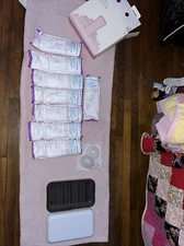 Frida Mom Ice Maxi Pads (8 Count), Ladybug Milk Catcher Tt Breastmilk Organizer