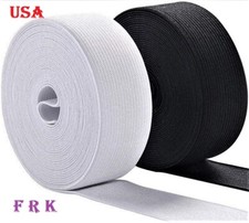 LOT Elastic 2" inch Wide 500 yard(10 roll of 50 yard )high quality MADE IN USA