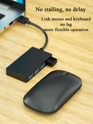 Hub USB 3.0 4 Porte Rotabile - Con Porta USB-C Per PC, Mac E Auto - Foto 11