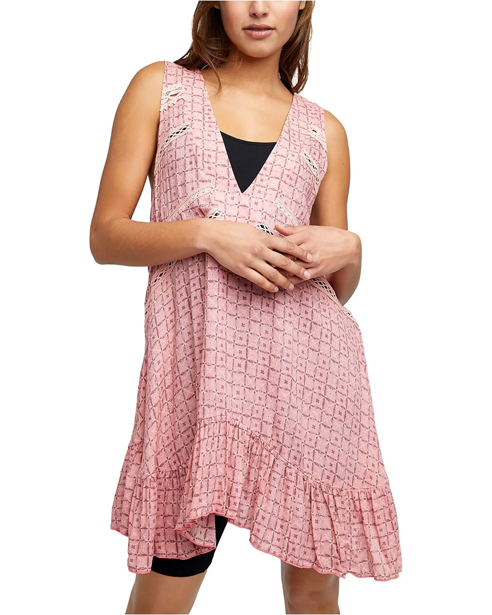 knee length dresses for ladies FREE PEOPLE MOVEMENT HOT SHOT MINI DRESS