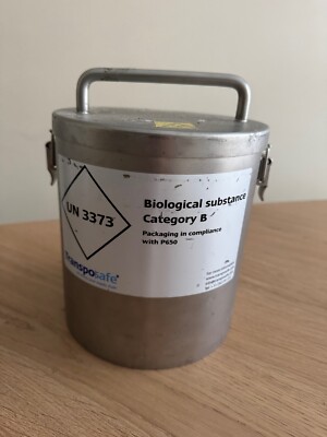 Transposafe transport box voor biological substance catergory B UN3373