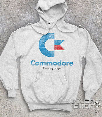 SWEATSHIRT UNISEX Press Play on Tape - Home Friendly Computer 64 - Vic 20 
