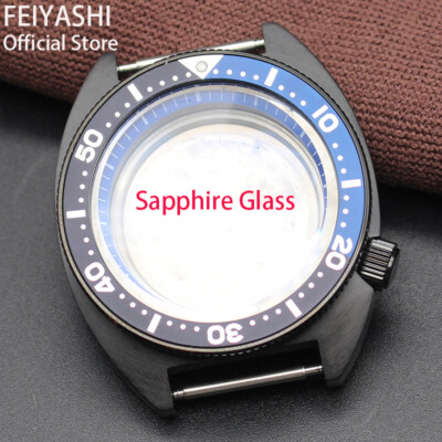 41mm Stainless Steel Watch Case nh35 Seiko Modify Turtle SKX007 Mod For nh36 38