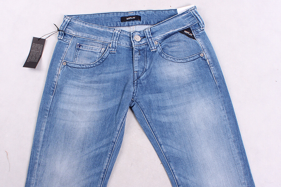 REPLAY WX661 443 727 009 Newswenfani, Damen Jeans, Hose, Denim