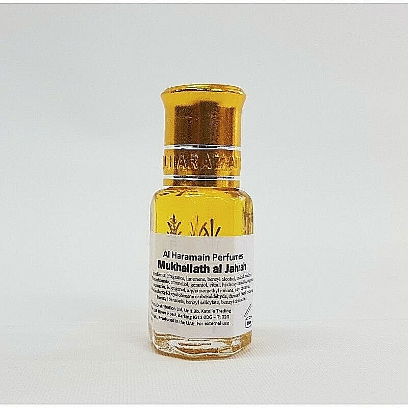 Mukhallath Al Jahrah 6ml Perfume oil by Haramain - Amber, MISK, Jasmine, Floral