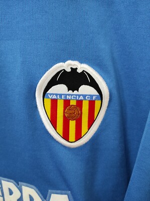 VALENCIA CF 2000-2001 Terra Mitica Champions League camiseta shirt