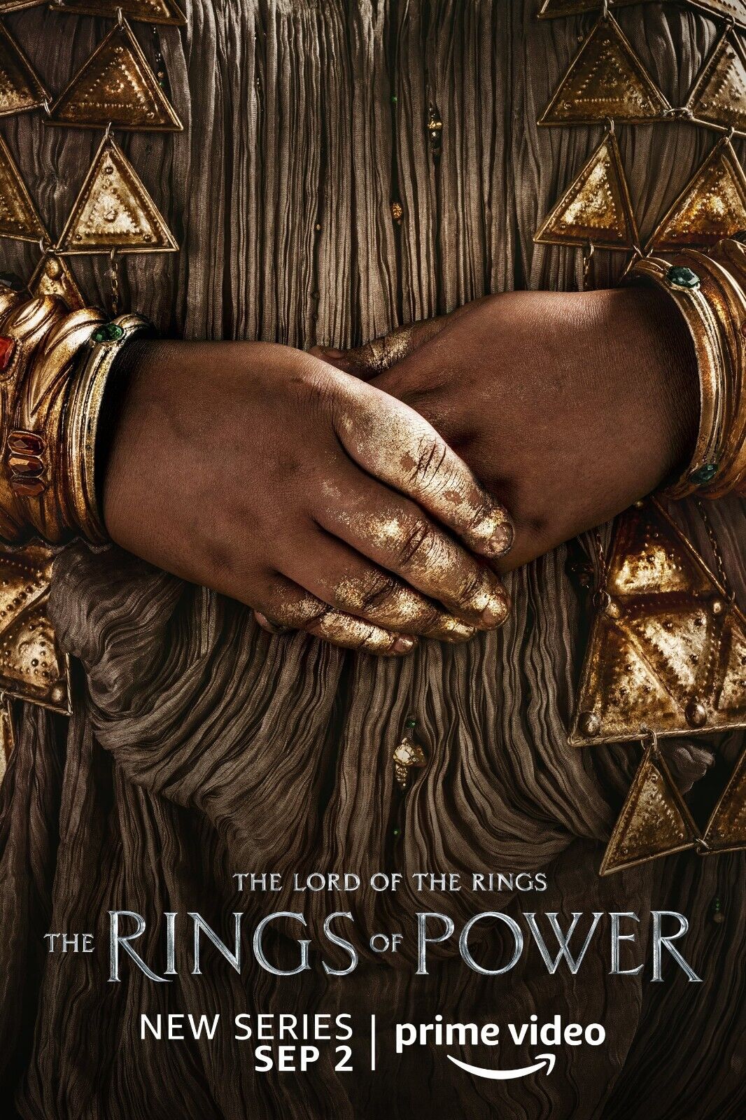 2022 The Lord Of The Rings The Rings Of Power Movie Poster 11X17 Tyra Oren  🍿