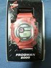 Frogman DW-8200F-4JR Red G Shock BATTERY DEAD MT