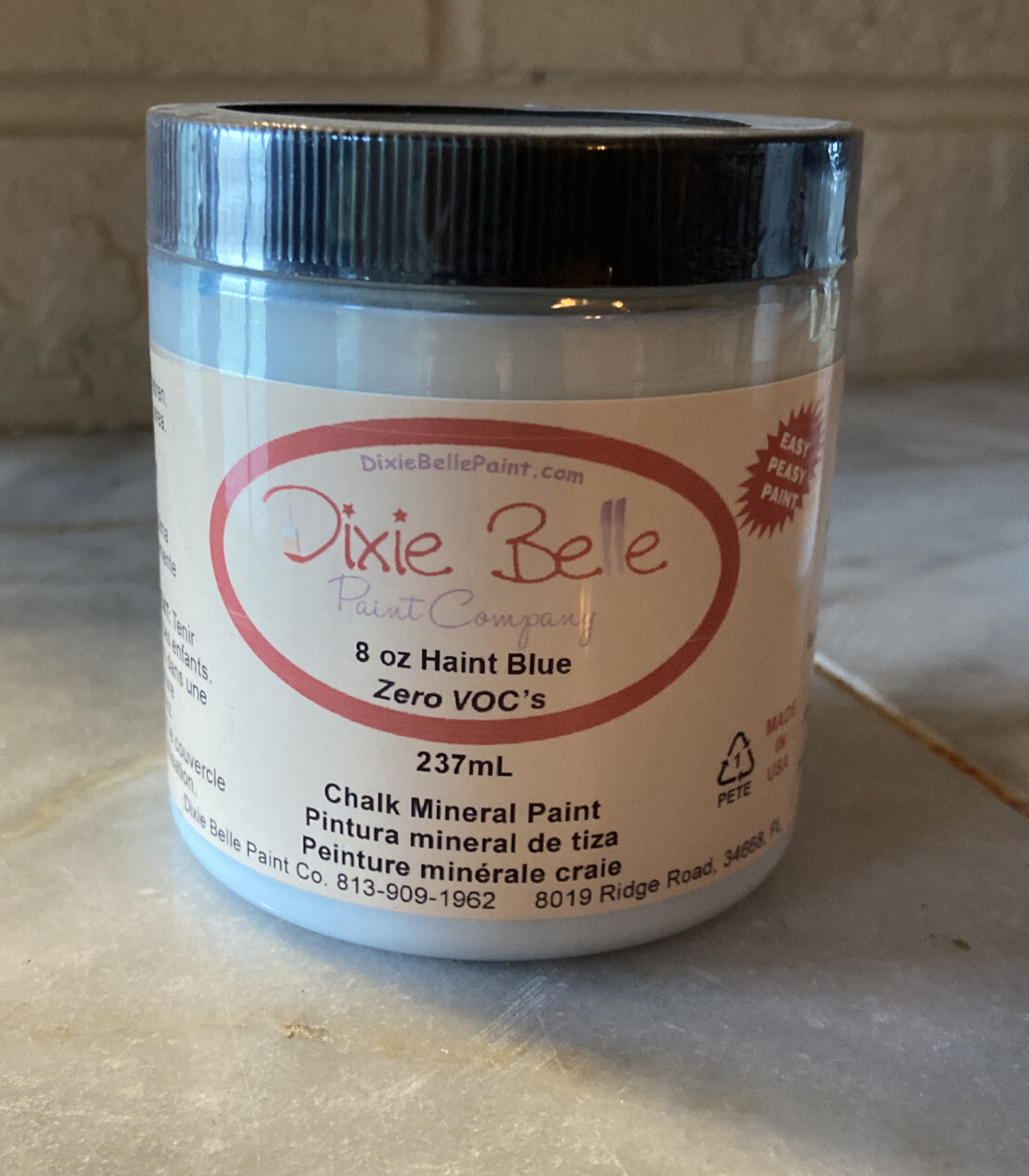 Dixie Belle Chalk Mineral Paint 8oz Haint Blue eBay