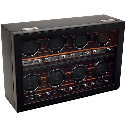 WOLF Roadster 8 Piece Watch Winder with 