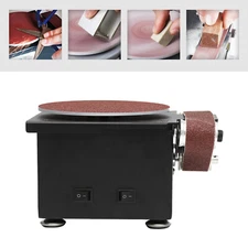 6 Inch Mini Electric Disc Sander Machine Edge Sharpener Bench Polisher Tool Kit