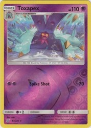 Toxapex 97/236 Unified Minds Reverse Holo