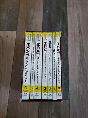 THE PRINCETON REVIEW: MCAT SUBJECT REVIEW Complete Set 3rd Edition