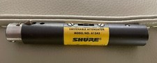 SHURE A15AS Switchable Attenuator In-Line XLR -15, -20 or -25 dB Pad Vintage