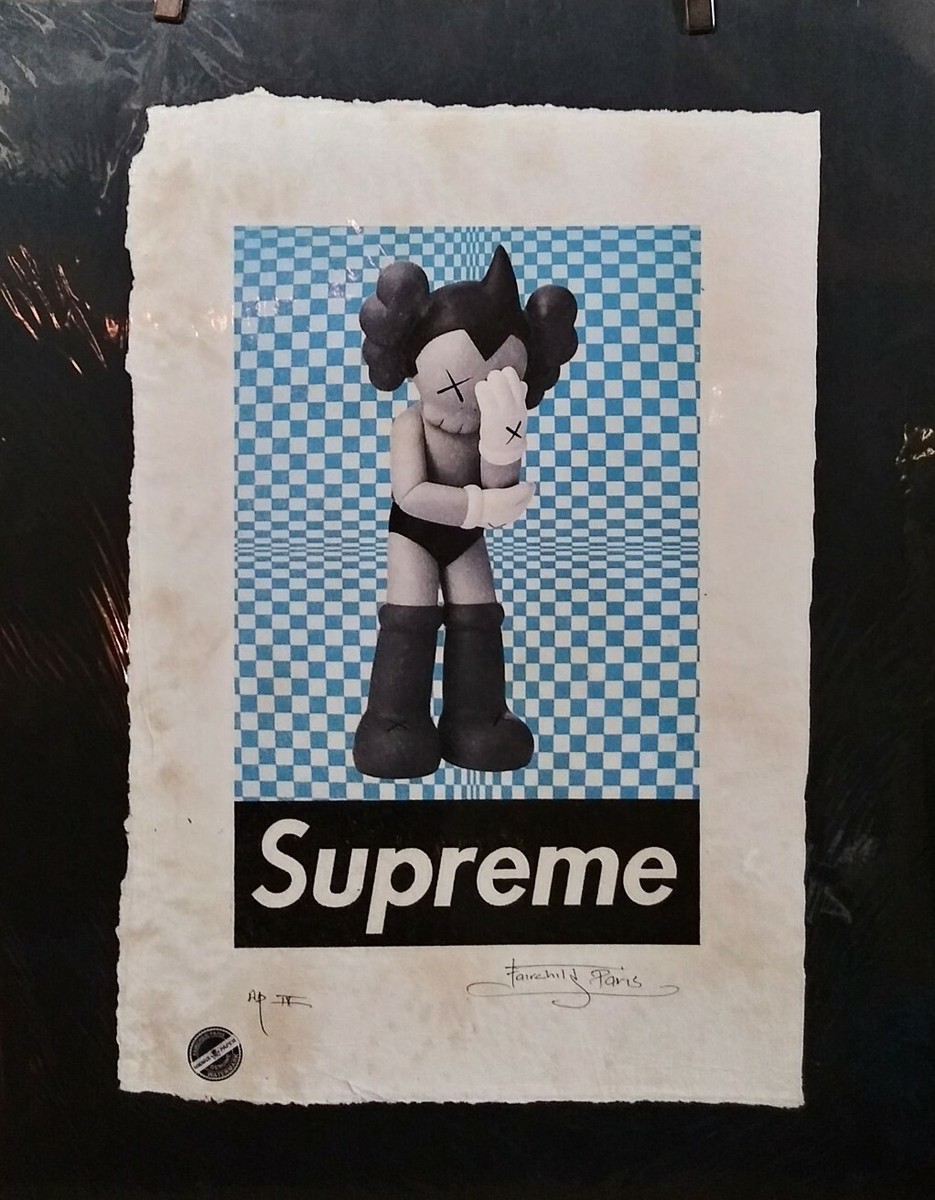 ABE　ポスター　( kaws ape パロディ 現代アート Supreme ABE ポスター ( kaws ape パロディ 現代アート Supreme ABE
