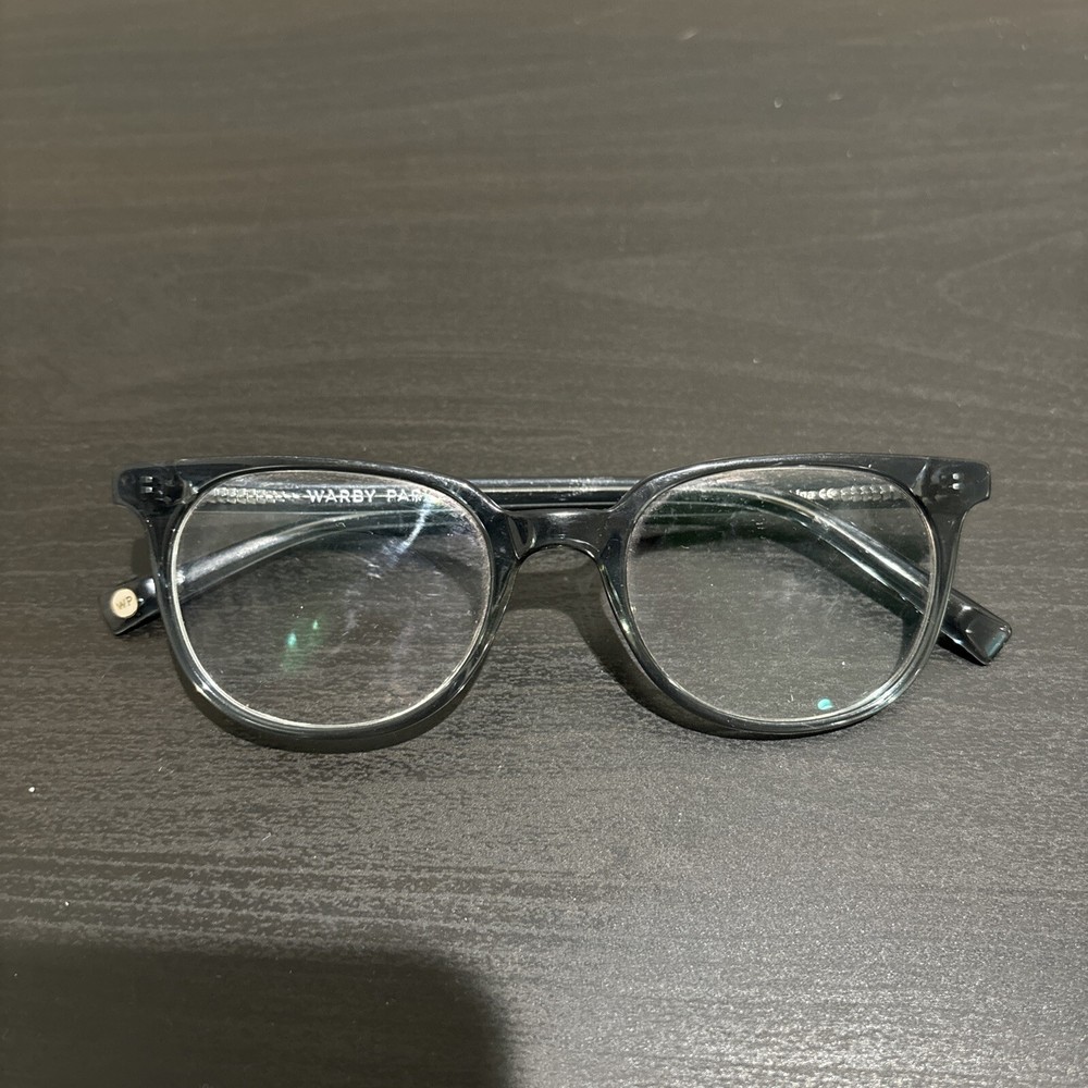 Warby Parker Eye Glasses Eyeglasses FRAMES ONLY Keene 370 48-19-140