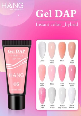 12-Color Gel Dap Hybrid Gel Display Set   Acrylic-Free Strength & Style