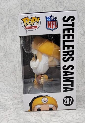 Funko Pop NFL Pittsburgh Steelers Santa Fanatics 2024 Holiday - In Hand ...
