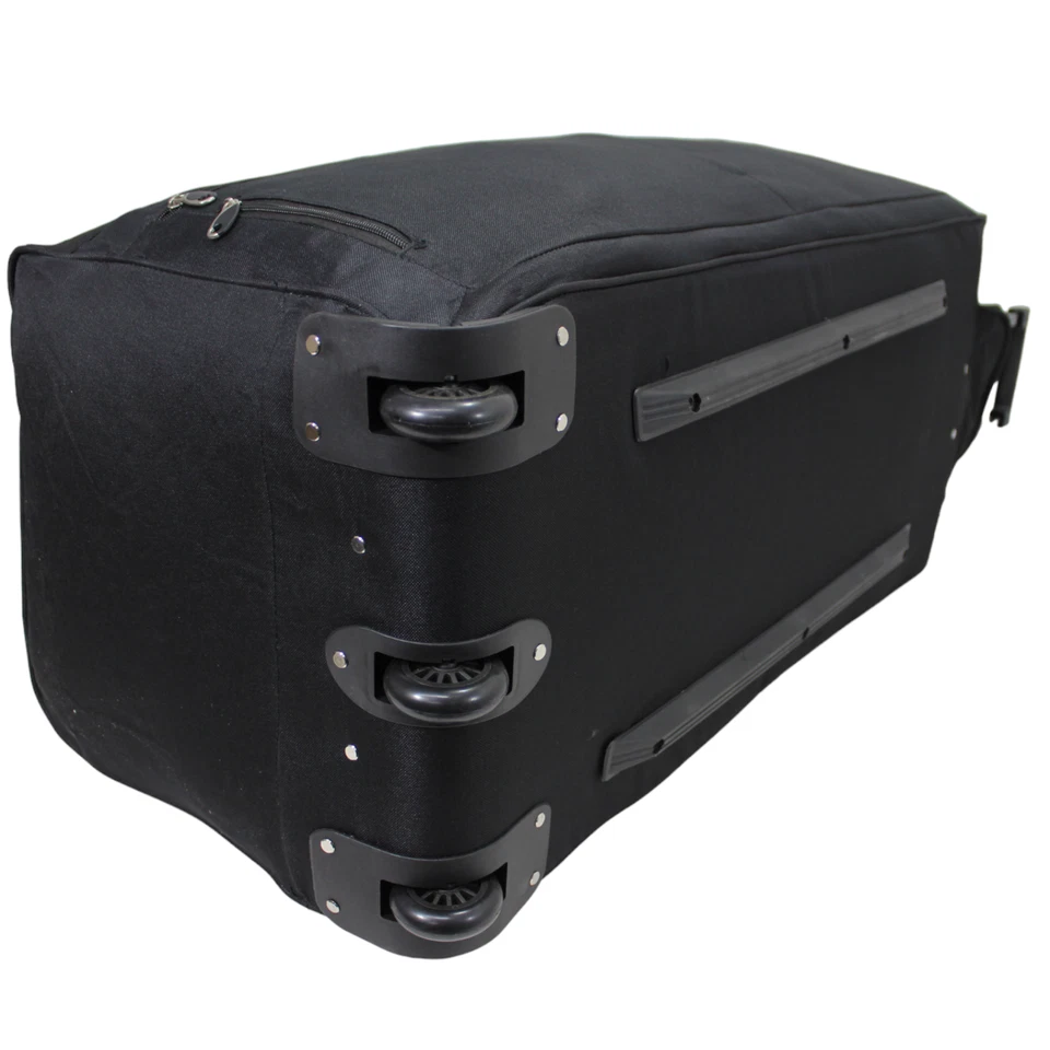 27" 30" 32" 34" Large Duffle Wheeled Holdall Luggage Trolley Suitcase Travel Bag - Image 3 of 4