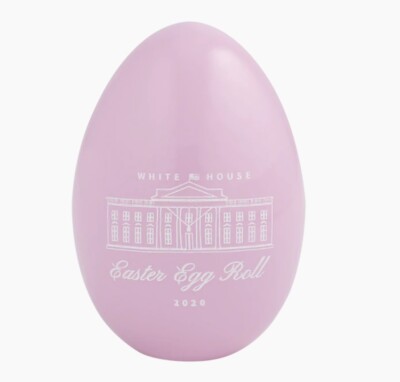 TRUMP WHITE HOUSE 2020 PINK  EASTER EGG PRESIDENT SIGNATURE REPUBLICAN MAGA GOP