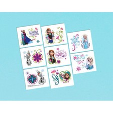 Frozen Tattoos Birthday Party Favor Tattoos Goodies Party Decoration Supply