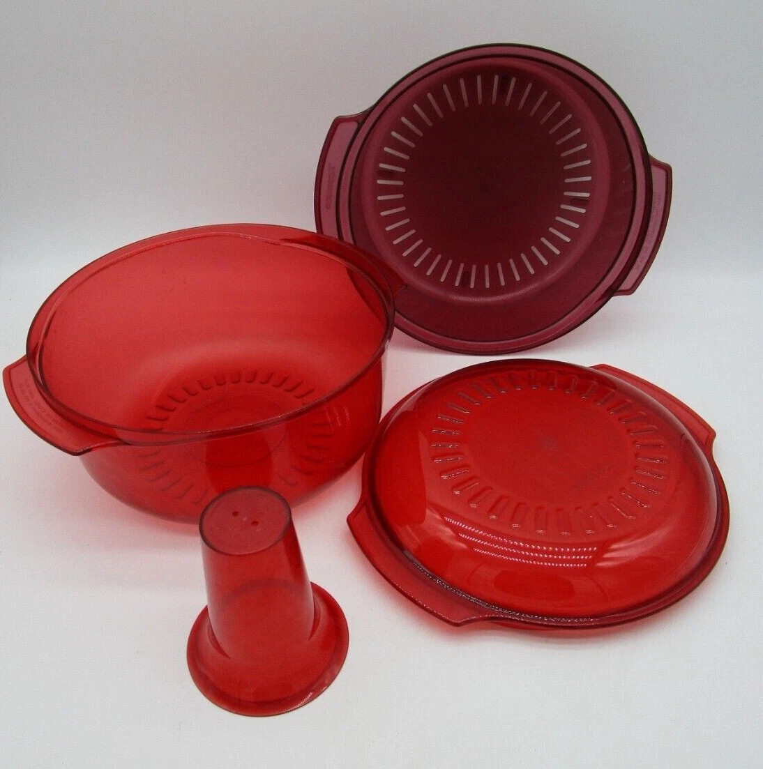 Tupperware Four Piece Stack Microwave Cooker