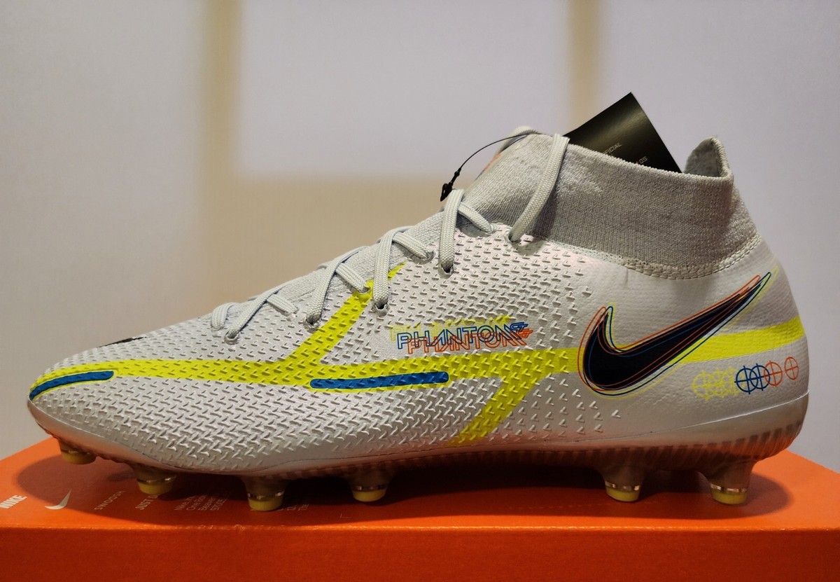 Nike Phantom GT2 Elite DF AG-Pro Football Grey Blue DC0749-055